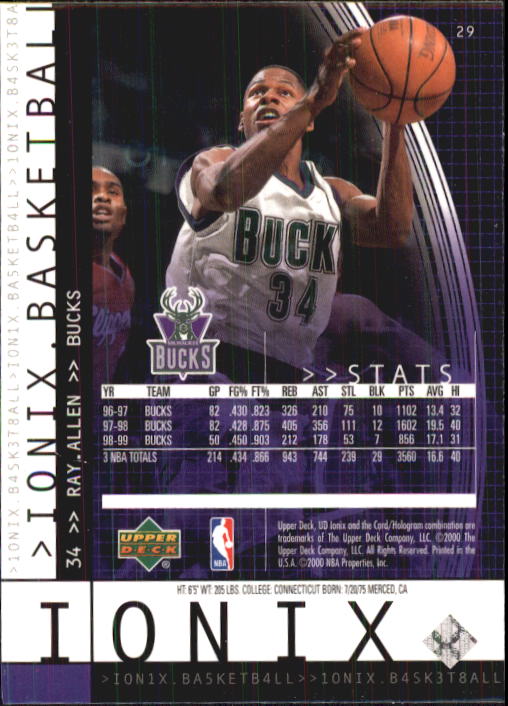B4538- 1999-00 UD Ionix Bk Card #s 1-90 +Inserts -You Pick- 15+ FREE US SHIP - Picture 57 of 126