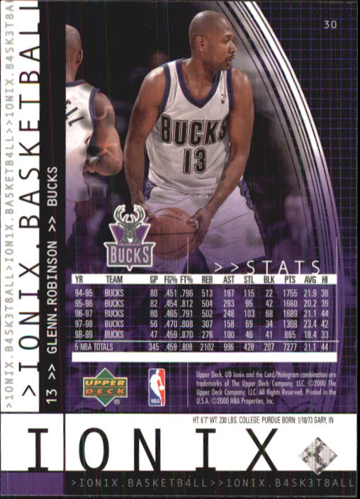 B4538- 1999-00 UD Ionix Bk Card #s 1-90 +Inserts -You Pick- 15+ FREE US SHIP - Picture 59 of 126
