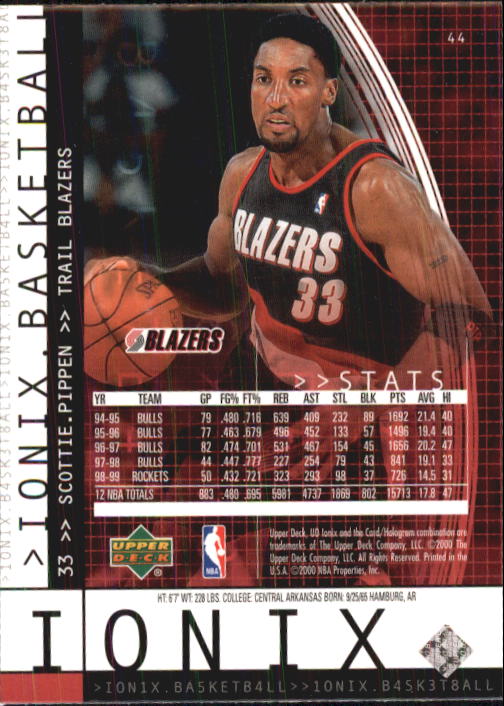 B4538- 1999-00 UD Ionix Bk Card #s 1-90 +Inserts -You Pick- 15+ FREE US SHIP - Picture 83 of 126
