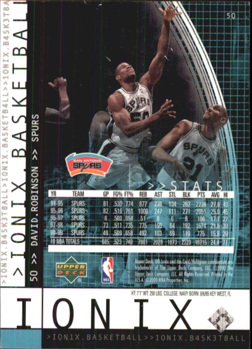 B4538- 1999-00 UD Ionix Bk Card #s 1-90 +Inserts -You Pick- 15+ FREE US SHIP - Picture 95 of 126