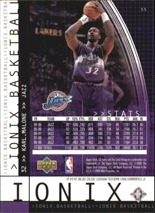 B4538- 1999-00 UD Ionix Bk Card #s 1-90 +Inserts -You Pick- 15+ FREE US SHIP - Picture 105 of 126