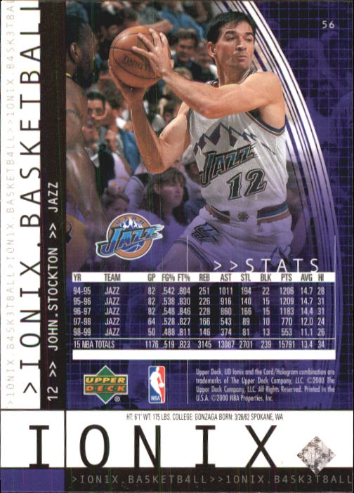 B4538- 1999-00 UD Ionix Bk Card #s 1-90 +Inserts -You Pick- 15+ FREE US SHIP - Picture 107 of 126