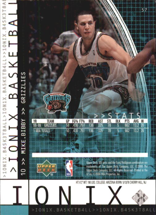 B4538- 1999-00 UD Ionix Bk Card #s 1-90 +Inserts -You Pick- 15+ FREE US SHIP - Picture 109 of 126