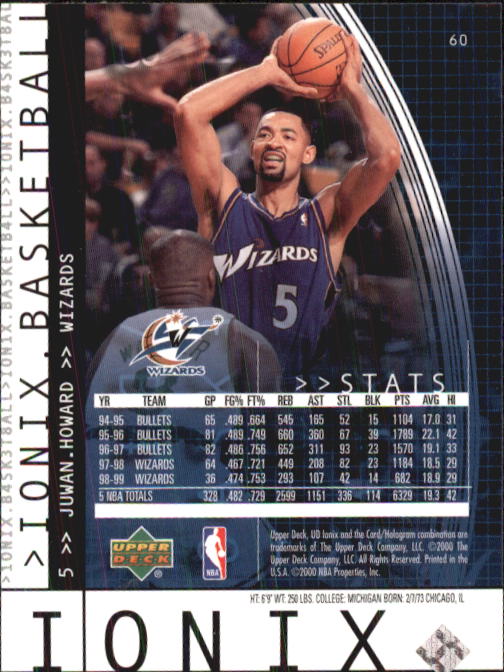 B4538- 1999-00 UD Ionix Bk Card #s 1-90 +Inserts -You Pick- 15+ FREE US SHIP - Picture 115 of 126
