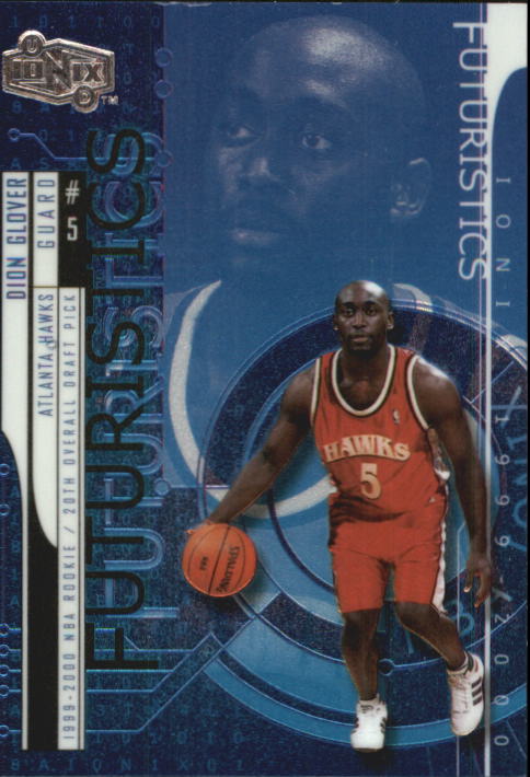 1999-00 UD Ionix #79 Dion Glover RC