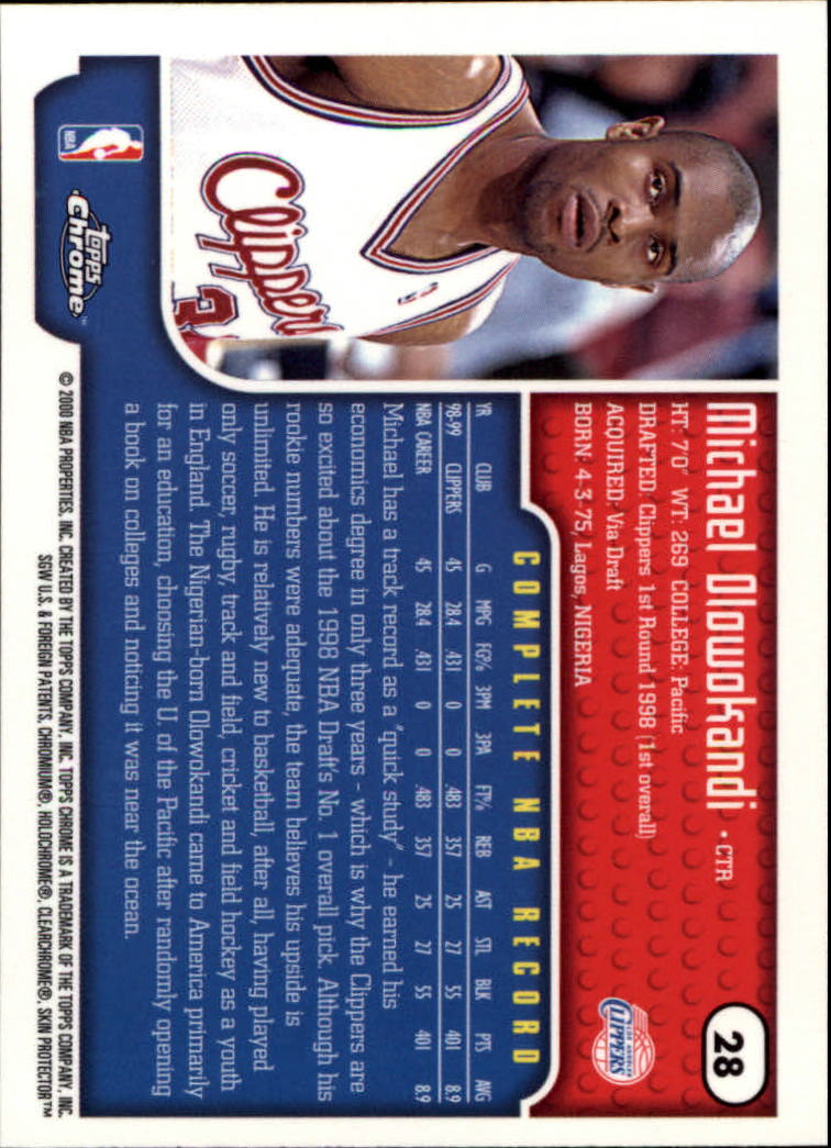 A6758- 1999-00 Topps Chrome Bk Cards 1-257 +Inserts -You Pick- 15+ FREE US SHIP - Picture 37 of 356