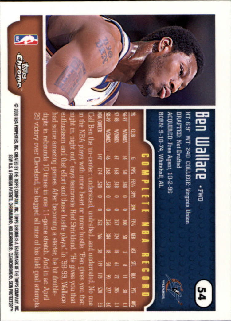 A6758- 1999-00 Topps Chrome Bk Cards 1-257 +Inserts -You Pick- 15+ FREE US SHIP - Picture 69 of 356