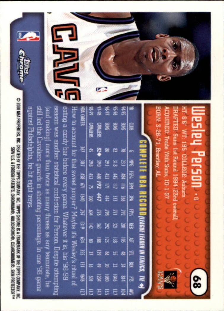 A6758- 1999-00 Topps Chrome Bk Cards 1-257 +Inserts -You Pick- 15+ FREE US SHIP - Picture 89 of 356