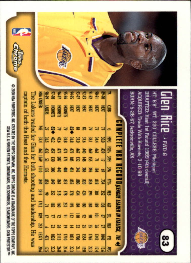 A6758- 1999-00 Topps Chrome Bk Cards 1-257 +Inserts -You Pick- 15+ FREE US SHIP - Picture 107 of 356