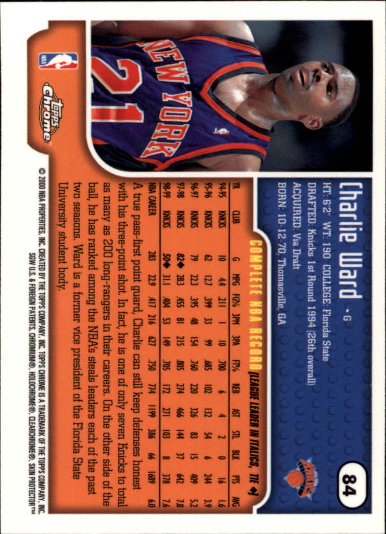 A6758- 1999-00 Topps Chrome Bk Cards 1-257 +Inserts -You Pick- 15+ FREE US SHIP - Picture 109 of 356