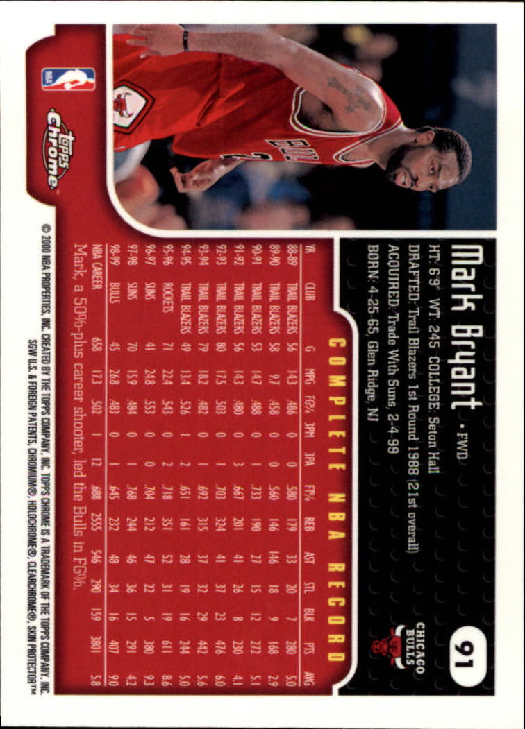 A6758- 1999-00 Topps Chrome Bk Cards 1-257 +Inserts -You Pick- 15+ FREE US SHIP - Picture 121 of 356