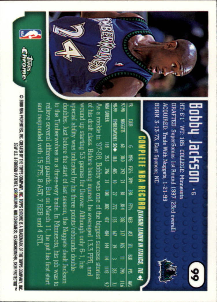 A6758- 1999-00 Topps Chrome Bk Cards 1-257 +Inserts -You Pick- 15+ FREE US SHIP - Picture 129 of 356