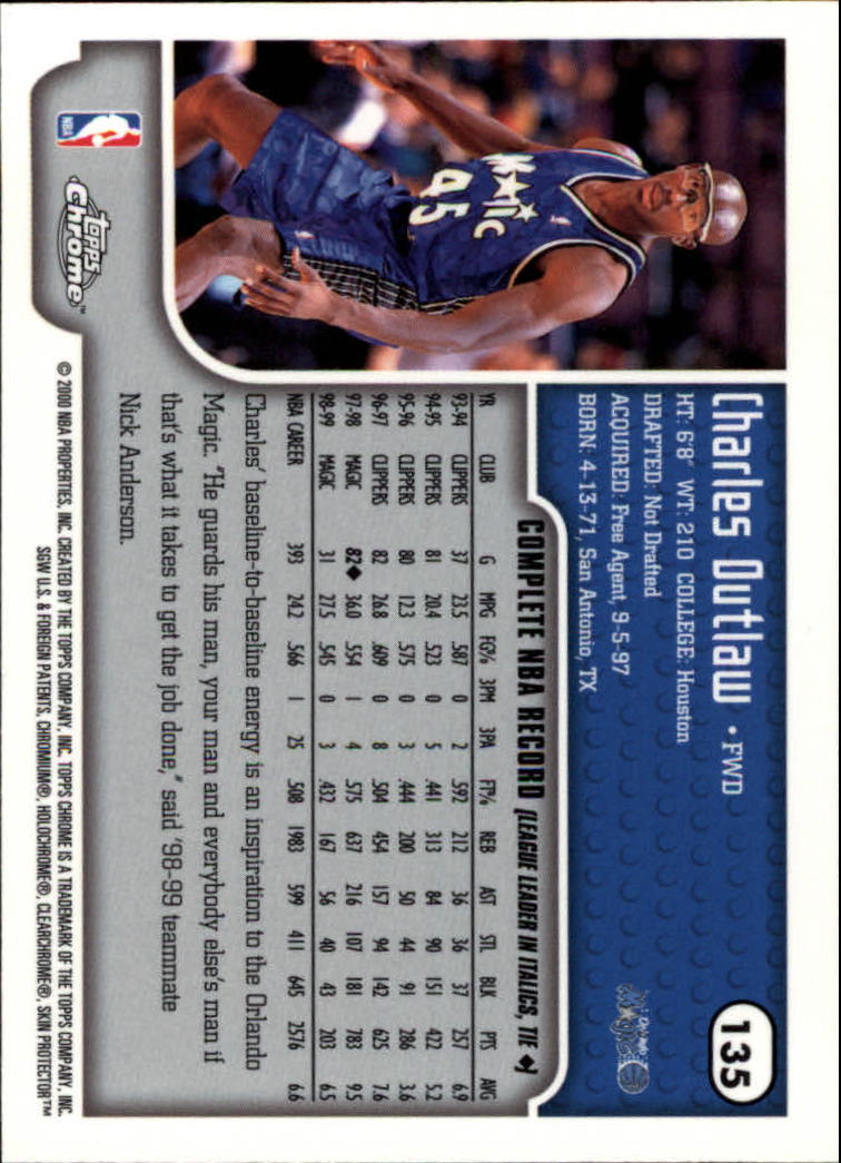 A6758- 1999-00 Topps Chrome Bk Cards 1-257 +Inserts -You Pick- 15+ FREE US SHIP - Picture 177 of 356