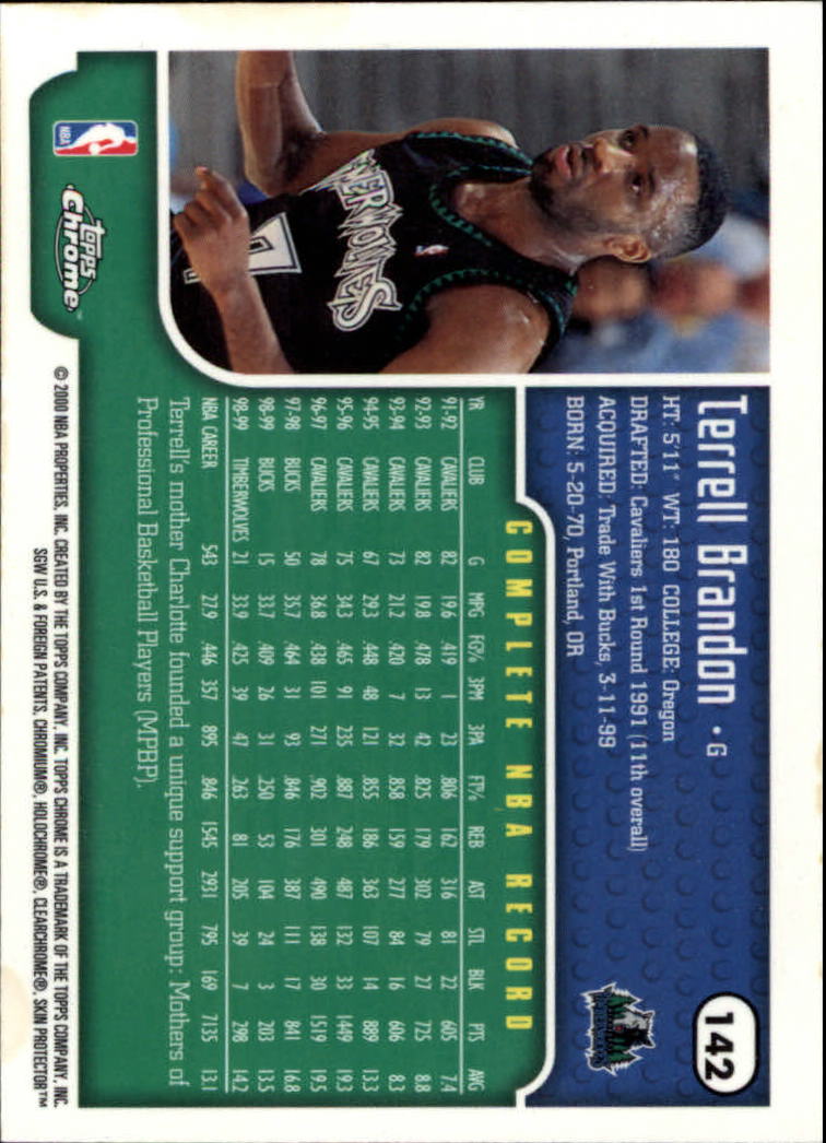 A6758- 1999-00 Topps Chrome Bk Cards 1-257 +Inserts -You Pick- 15+ FREE US SHIP - Picture 191 of 356