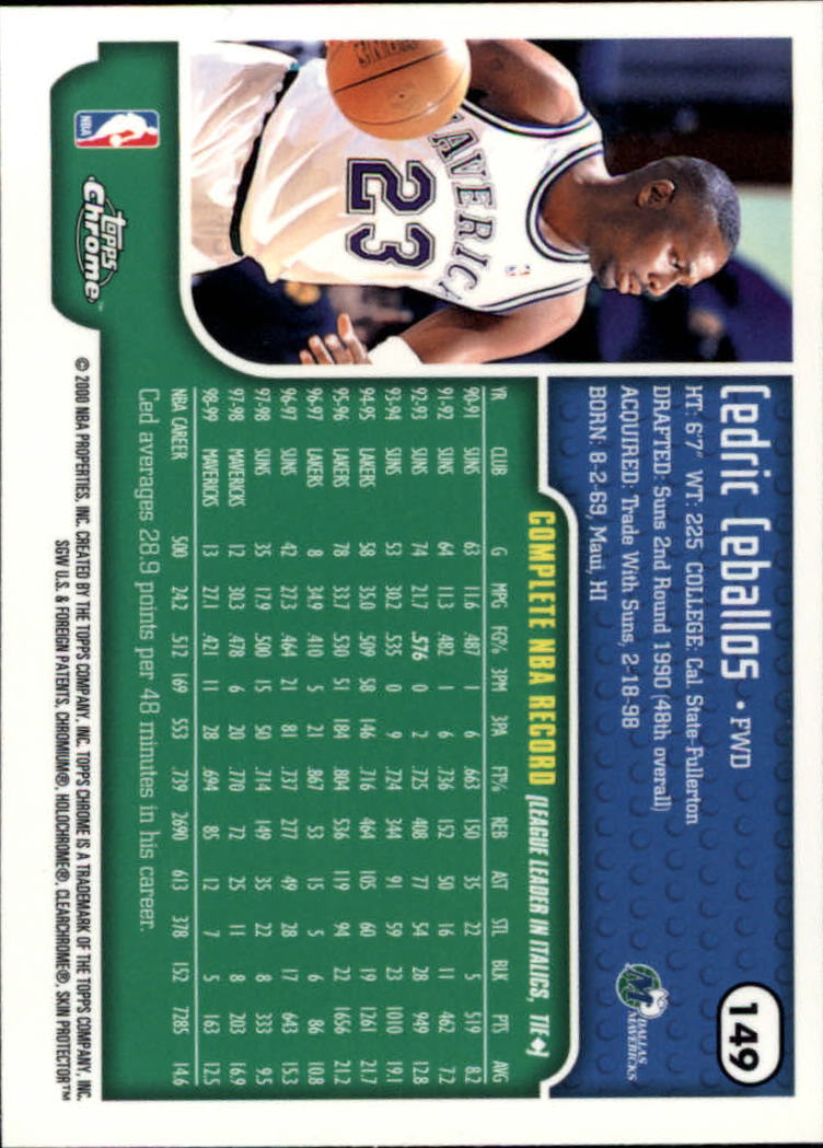 A6758- 1999-00 Topps Chrome Bk Cards 1-257 +Inserts -You Pick- 15+ FREE US SHIP - Picture 203 of 356