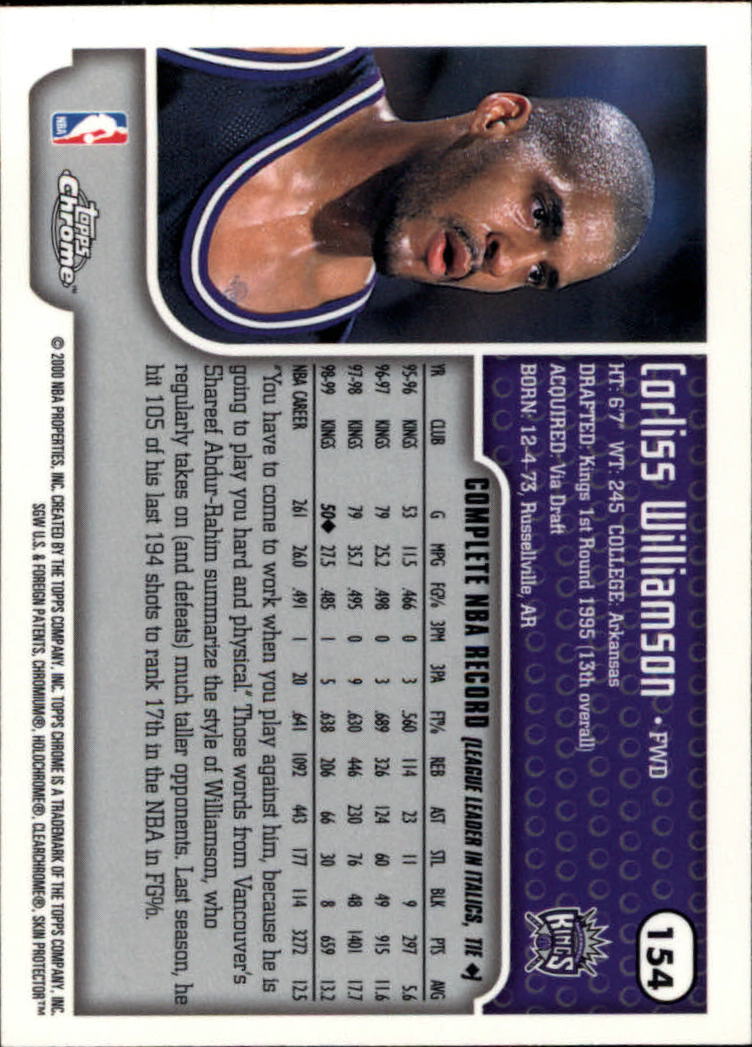 A6758- 1999-00 Topps Chrome Bk Cards 1-257 +Inserts -You Pick- 15+ FREE US SHIP - Picture 210 of 356
