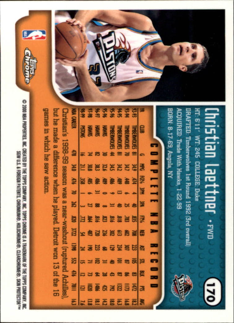 A6758- 1999-00 Topps Chrome Bk Cards 1-257 +Inserts -You Pick- 15+ FREE US SHIP - Picture 234 of 356