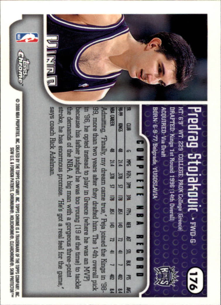 A6758- 1999-00 Topps Chrome Bk Cards 1-257 +Inserts -You Pick- 15+ FREE US SHIP - Picture 244 of 356