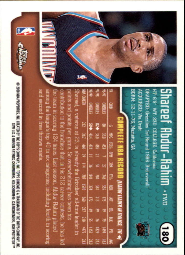 A6758- 1999-00 Topps Chrome Bk Cards 1-257 +Inserts -You Pick- 15+ FREE US SHIP - Picture 250 of 356