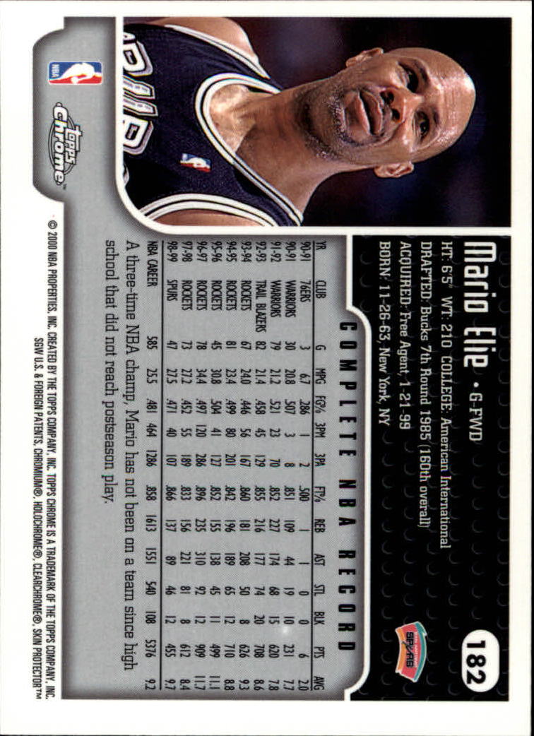 A6758- 1999-00 Topps Chrome Bk Cards 1-257 +Inserts -You Pick- 15+ FREE US SHIP - Picture 254 of 356