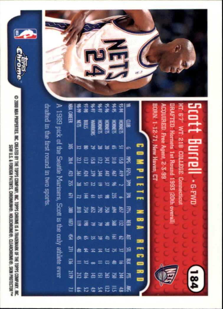 A6758- 1999-00 Topps Chrome Bk Cards 1-257 +Inserts -You Pick- 15+ FREE US SHIP - Picture 258 of 356
