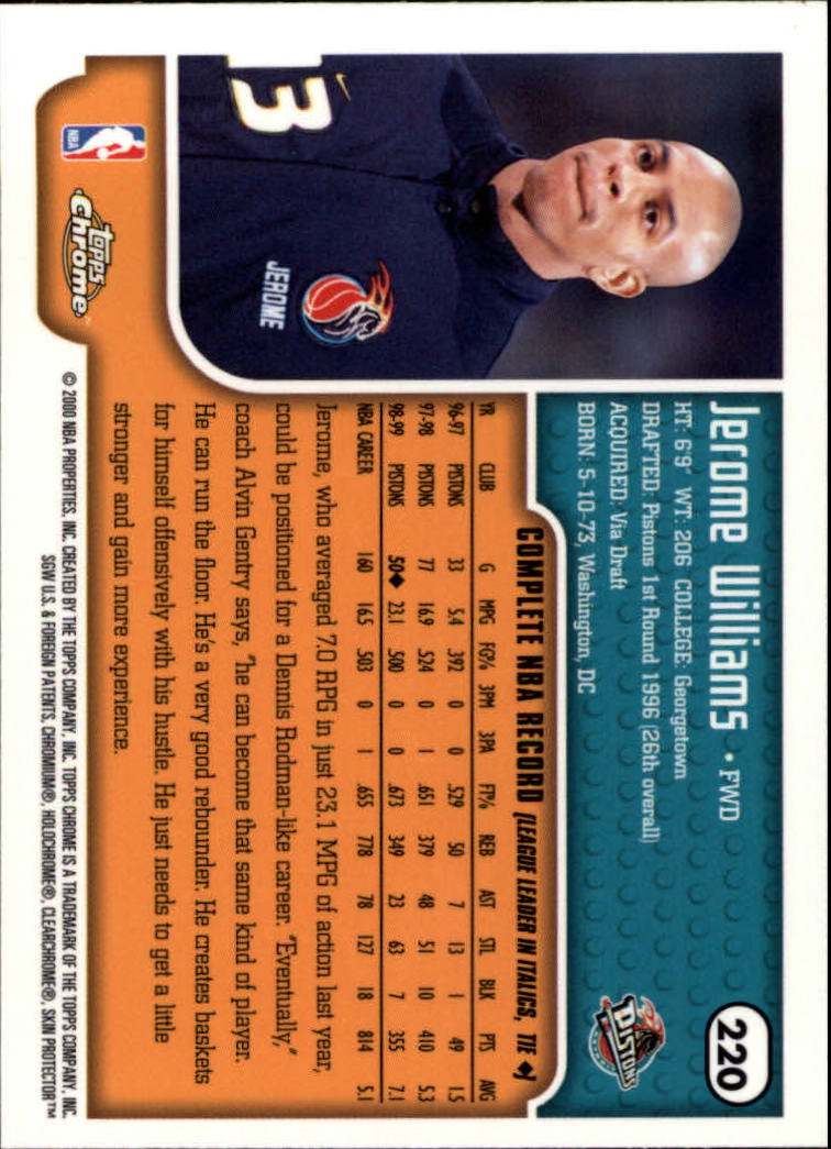 A6758- 1999-00 Topps Chrome Bk Cards 1-257 +Inserts -You Pick- 15+ FREE US SHIP - Picture 320 of 356