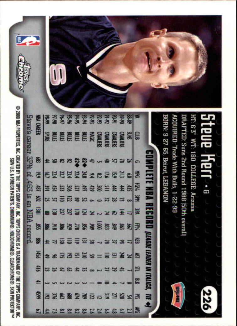 A6758- 1999-00 Topps Chrome Bk Cards 1-257 +Inserts -You Pick- 15+ FREE US SHIP - Picture 330 of 356