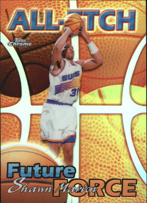1999-00 Topps Chrome All-Etch Refractors #AE29 Shawn Marion