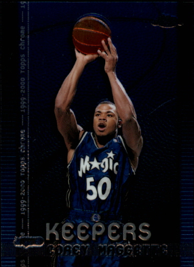1999-00 Topps Chrome Keepers #K8 Corey Maggette