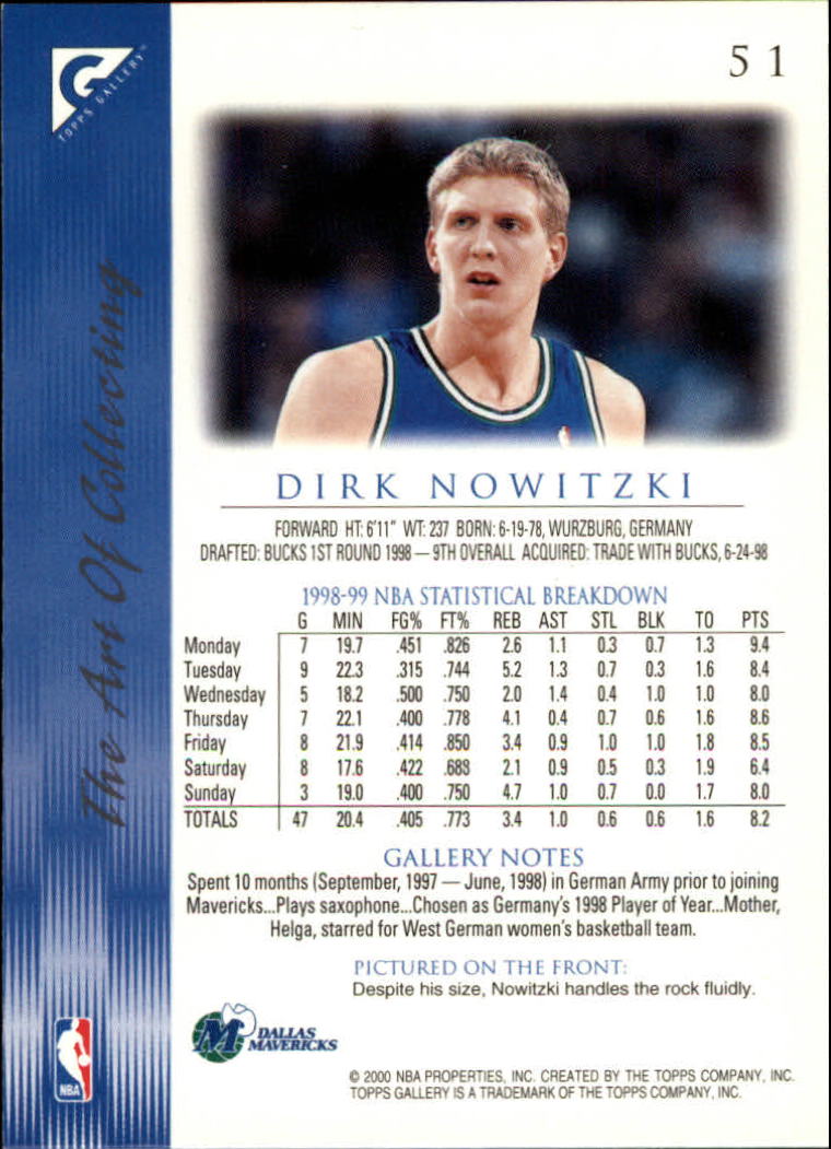 Dirk Nowitzki cards (1999-2021) Mavericks - You Choose - Bild 15 von 266