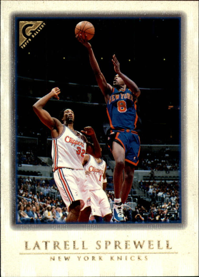 1999-00 Topps Gallery #53 Latrell Sprewell on Fanatics Collect