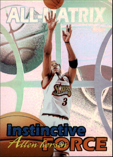 1999-00 Topps All-Matrix #AM18 Allen Iverson