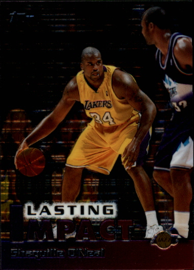 1999-00 Topps Impact #I17 Shaquille O'Neal