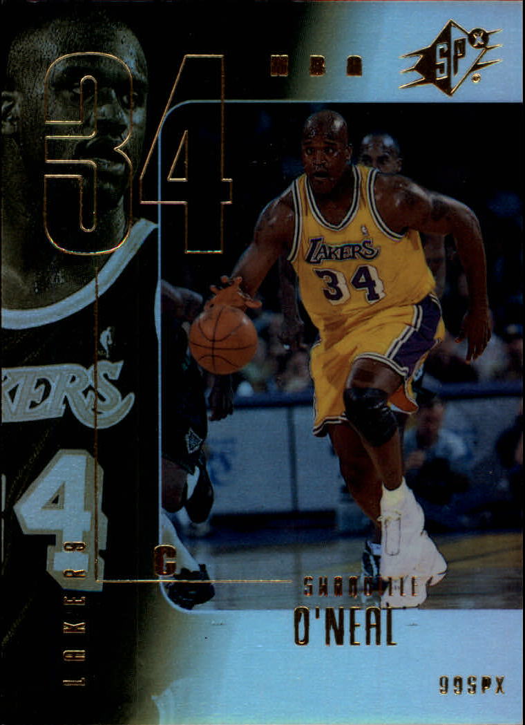 1999-00 SPx #36 Shaquille O'Neal