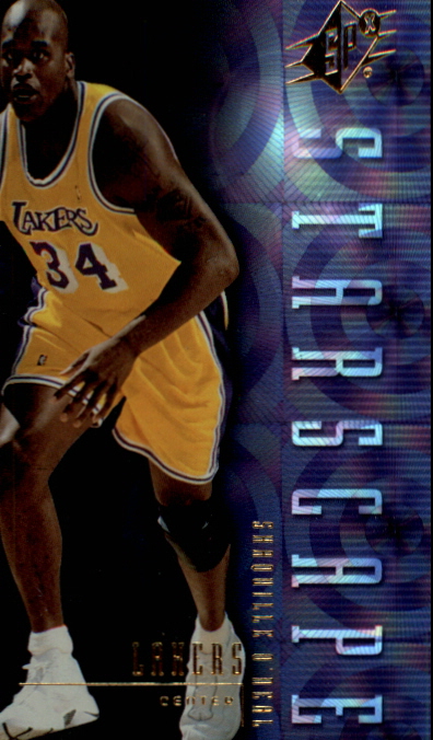 1999-00 SPx Starscape #ST5 Shaquille O'Neal