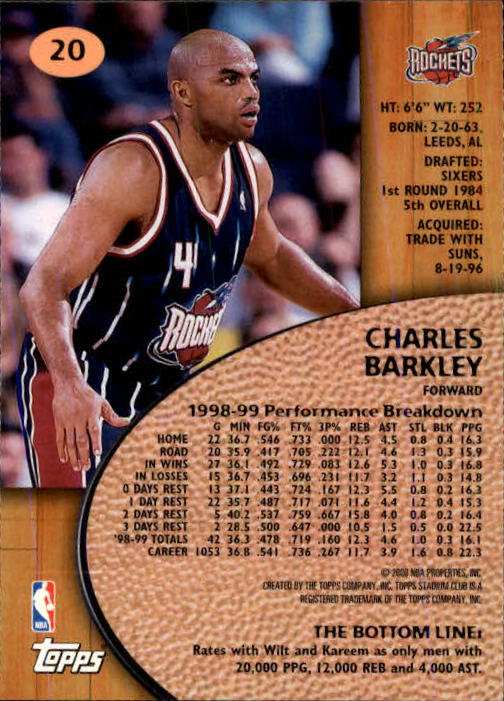 Charles Barkley cards (1989-2022) 76ers Rockets Suns - You Choose - Bild 187 von 210