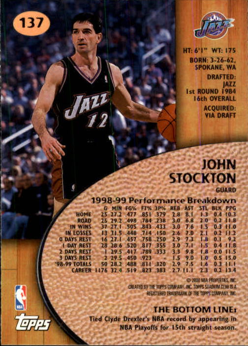 John Stockton cards (1989-2021) Jazz - You Choose - Bild 146 von 284