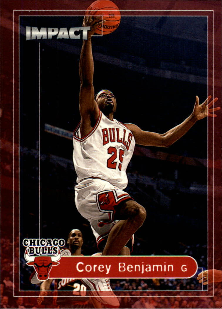 1999-00 SkyBox Impact #67 Corey Benjamin