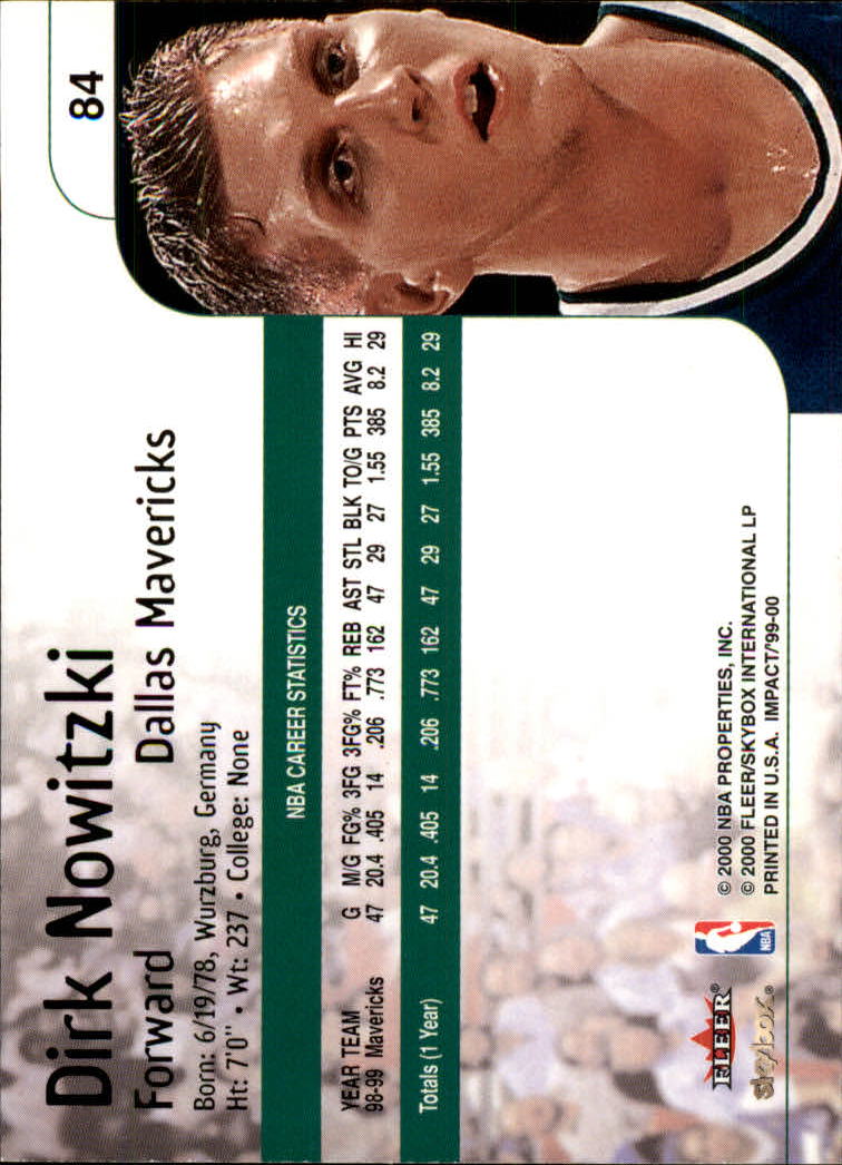 Dirk Nowitzki cards (1999-2021) Mavericks - You Choose - Bild 10 von 266