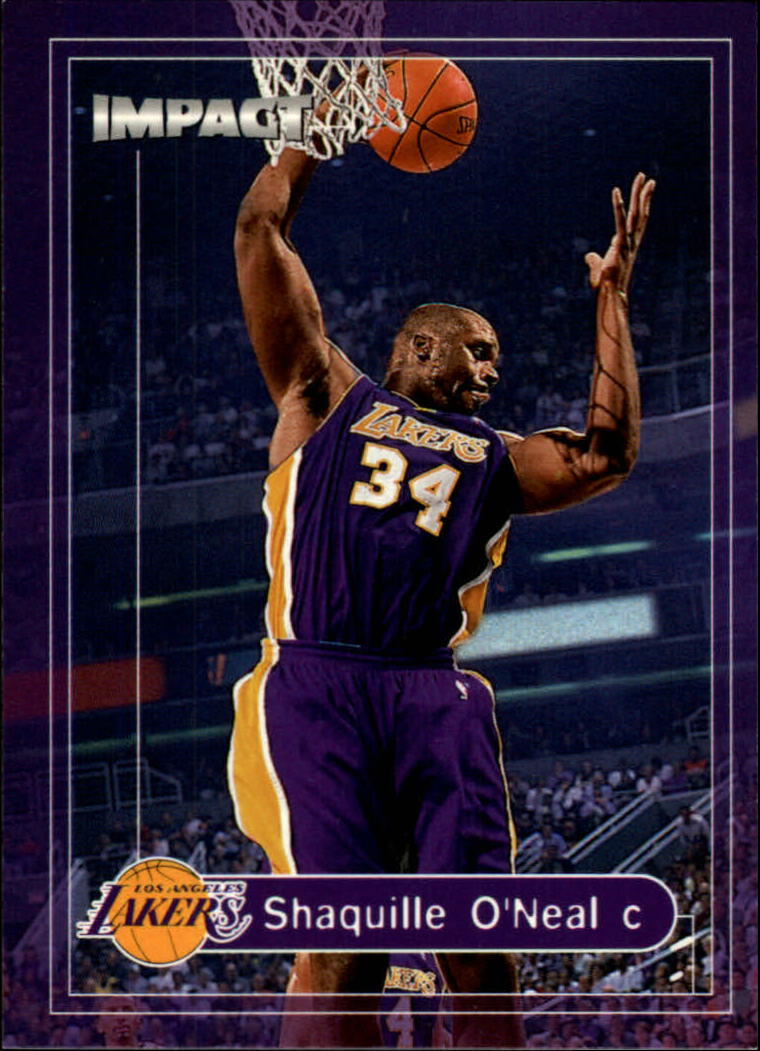 1999-00 SkyBox Impact #150 Shaquille O'Neal