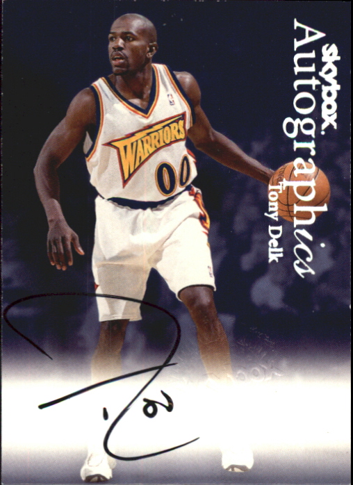 1999-00 SkyBox Premium Autographics #24 Tony Delk