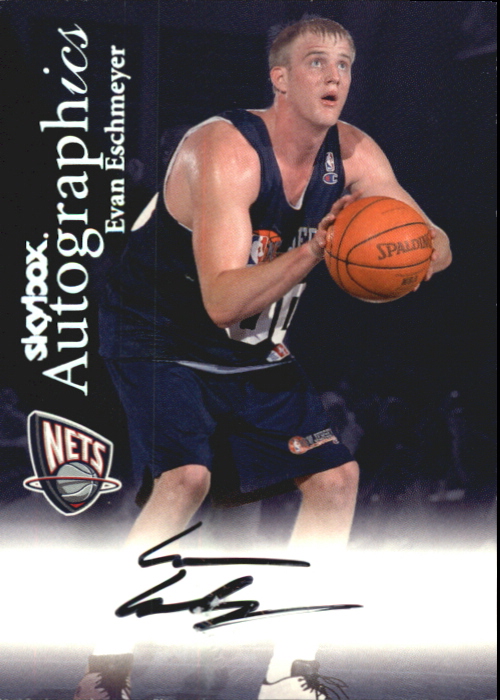 1999-00 SkyBox Premium Autographics #29 Evan Eschmeyer