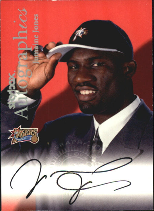 1999-00 SkyBox Premium Autographics #57 Jumaine Jones