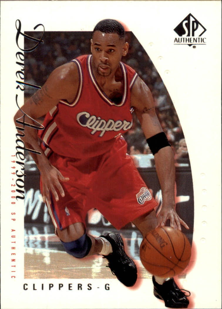 1999-00 SP Authentic #36 Derek Anderson