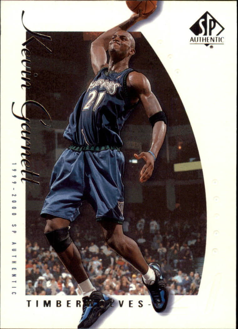 1999-00 SP Authentic #47 Kevin Garnett Card | eBay