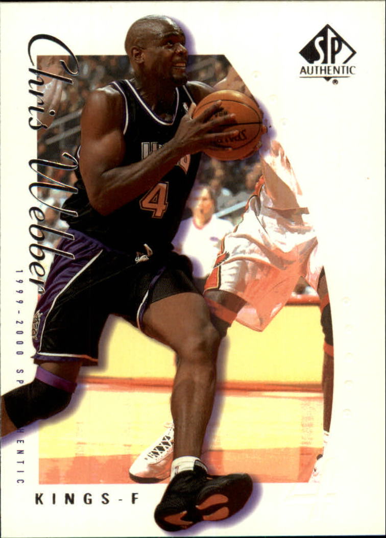 1999-00 SP Authentic #71 Chris Webber