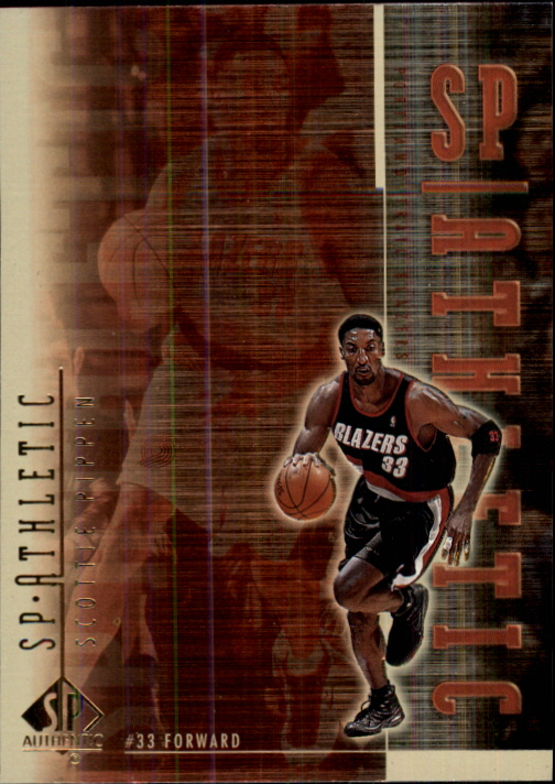 1999-00 SP Authentic Athletic #A6 Scottie Pippen