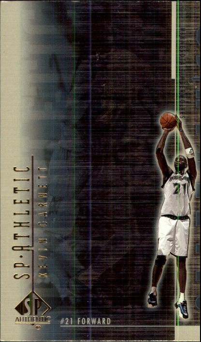 1999-00 SP Authentic Athletic #A12 Kevin Garnett