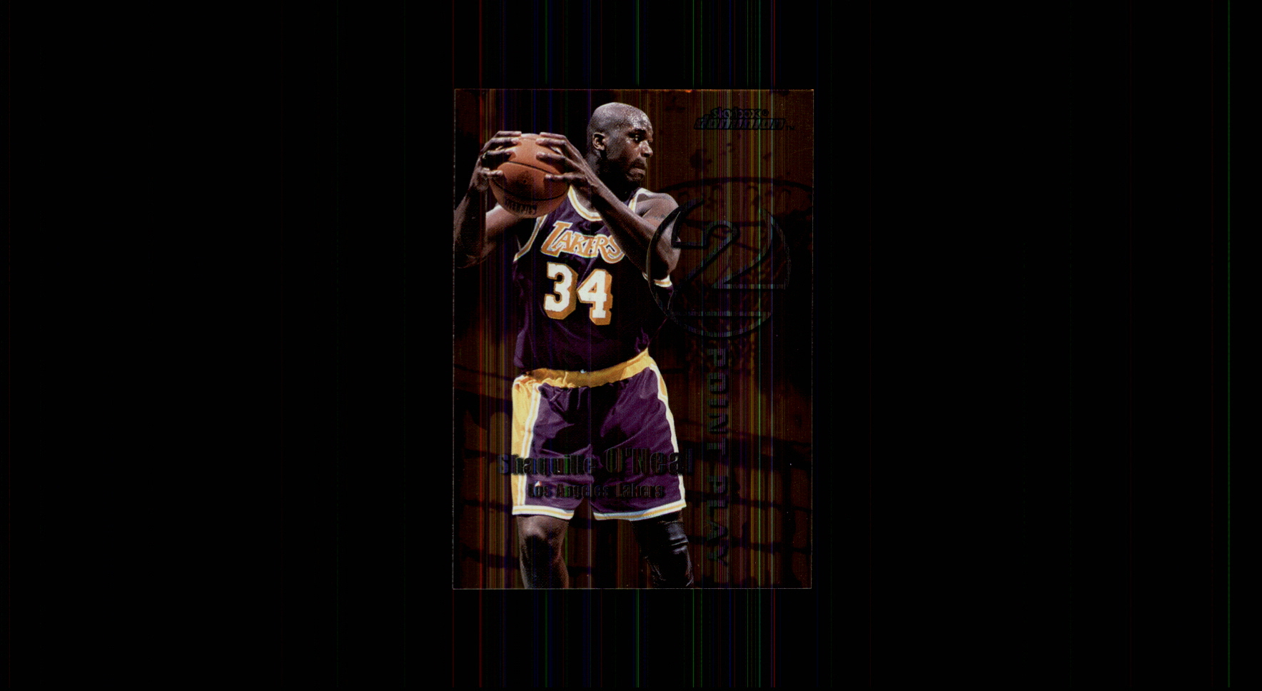 1999-00 SkyBox Dominion 2 Point Play #5 Shaquille O'Neal/Michael Olowokandi