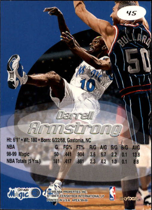 A8759- 1999-00 Skybox Apex BK Karten 1-163 + Einsätze -du Pick- 15 + Kostenlose - Bild 91 von 325